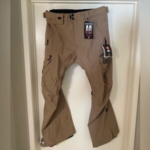 686 Smarty 3-in-1 Cargo Khaki Snow Pants for Men